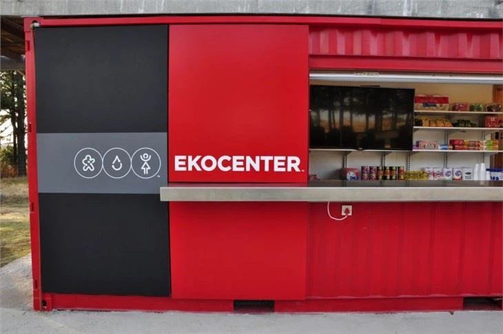Pop-Up Container Shop Kiosks